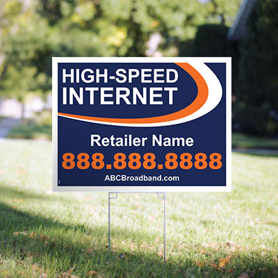 Yard Signs: Corrugated